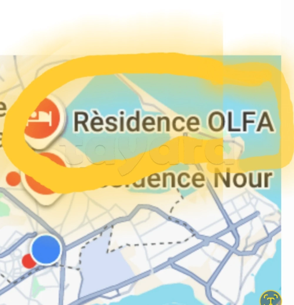Appartement rez de chaussée cité nour jaafer