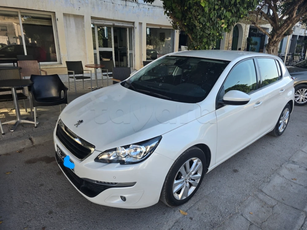 Carte voiture Peugeot 308
