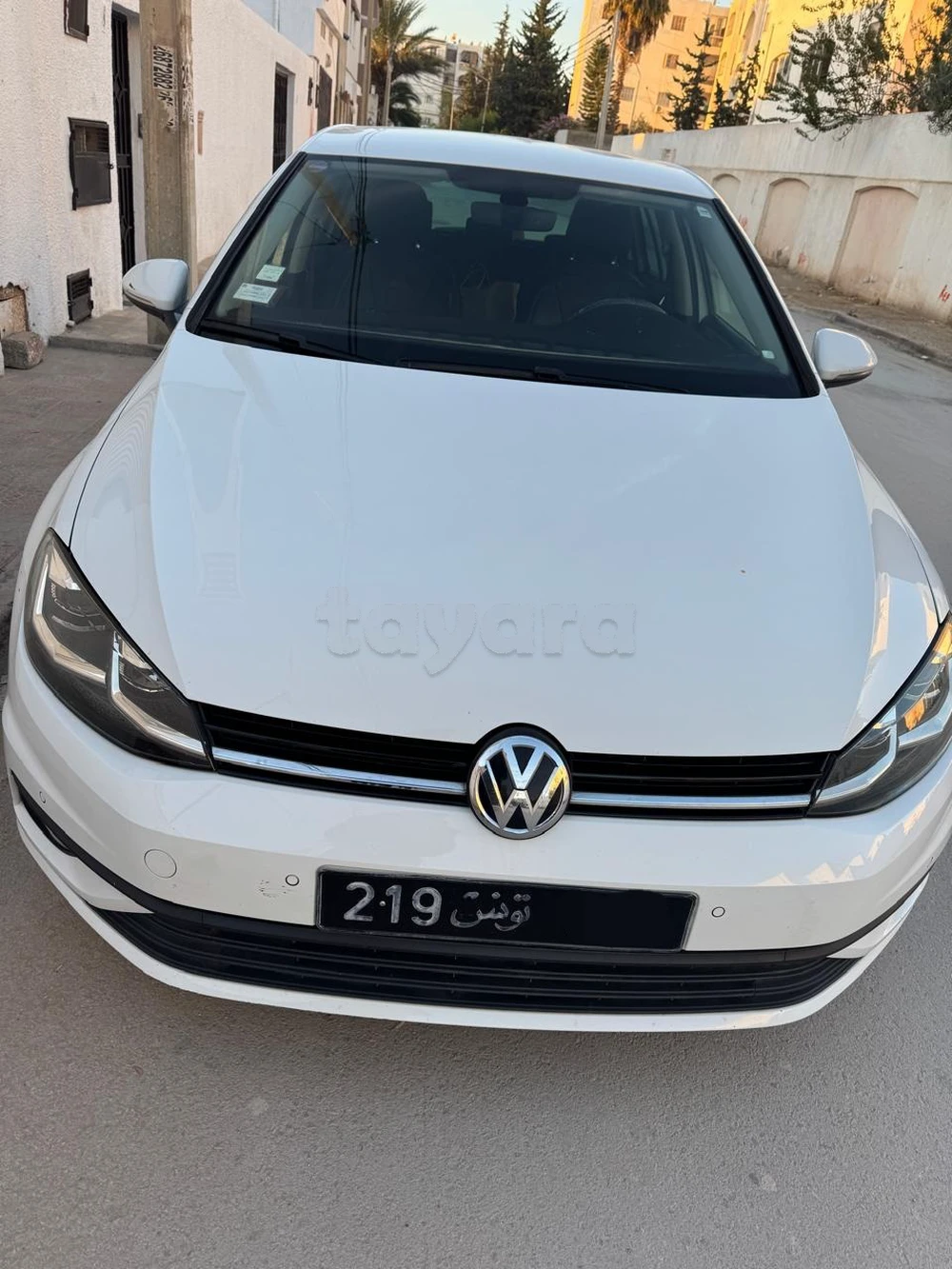 Carte voiture Volkswagen Golf