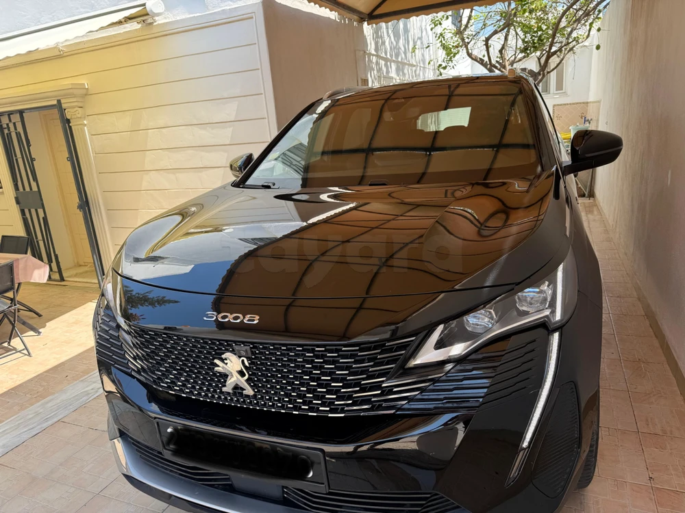 Carte voiture Peugeot 3008