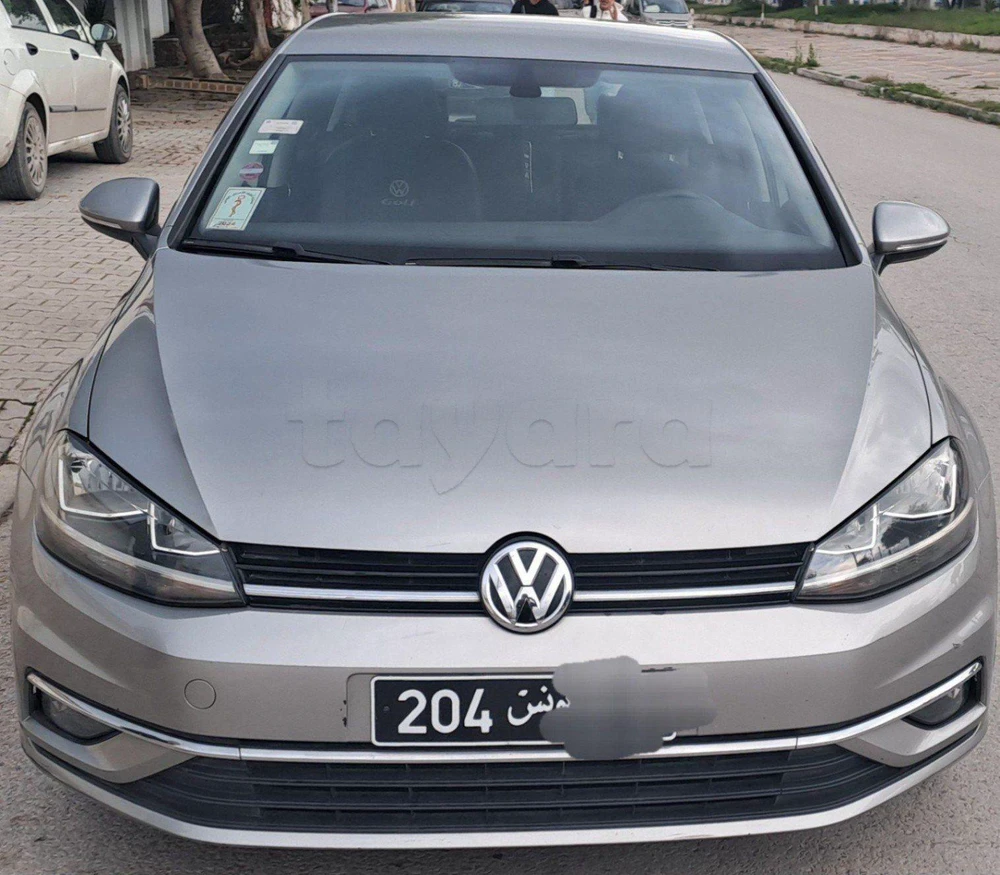 Carte voiture Volkswagen Golf 7