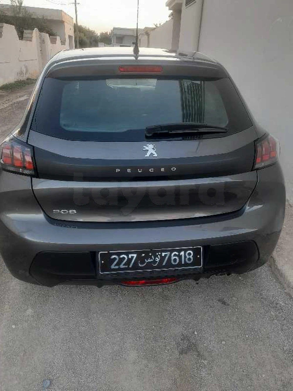 Carte voiture Peugeot 208