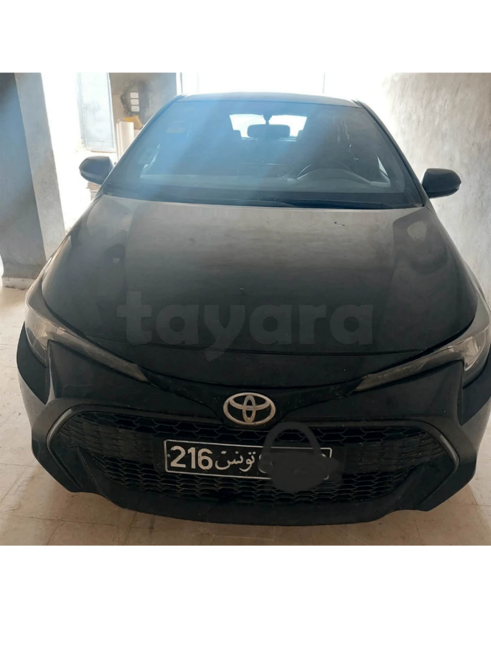 Carte voiture Toyota Corolla