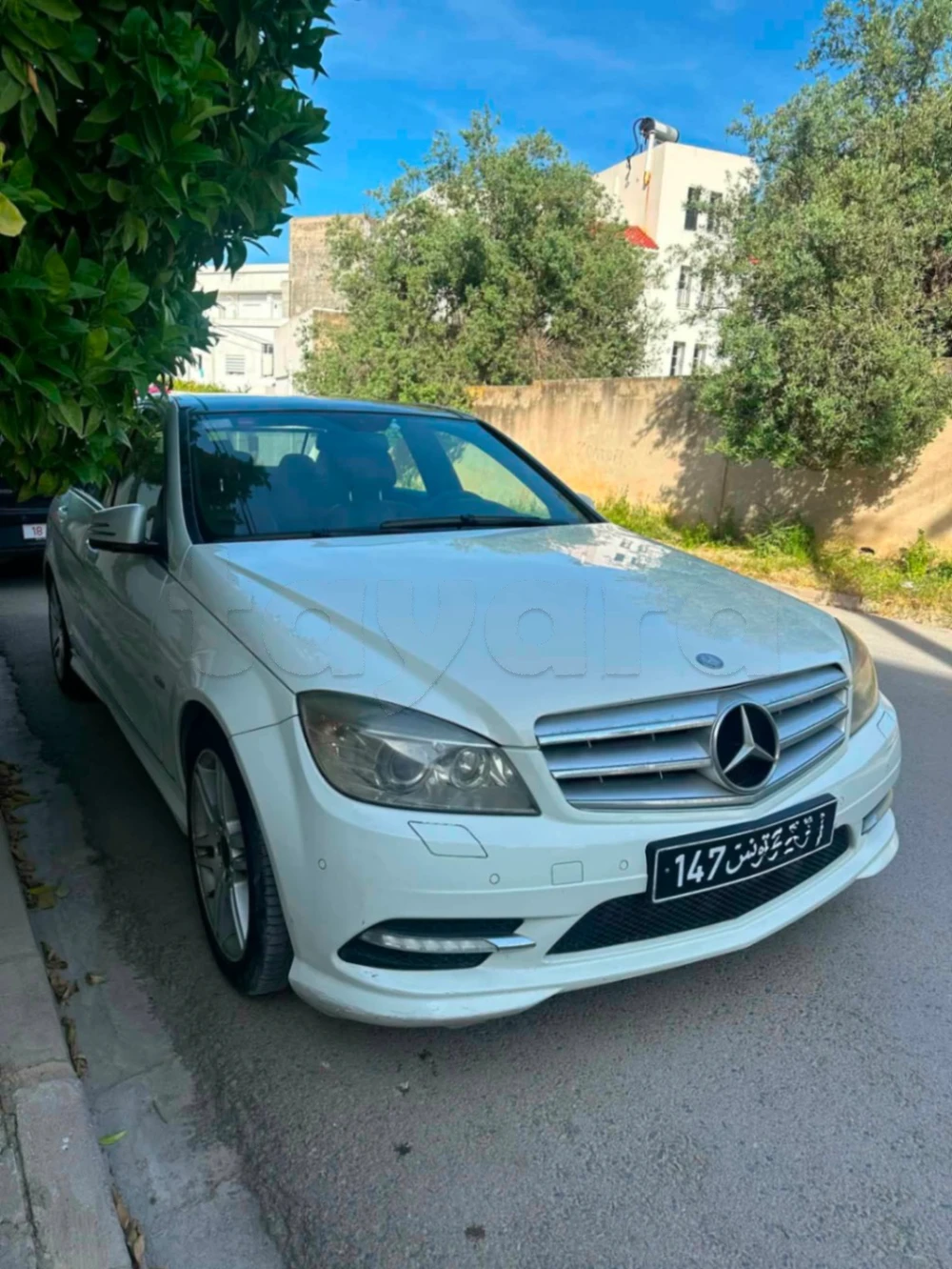 Carte voiture Mercedes-Benz Classe C