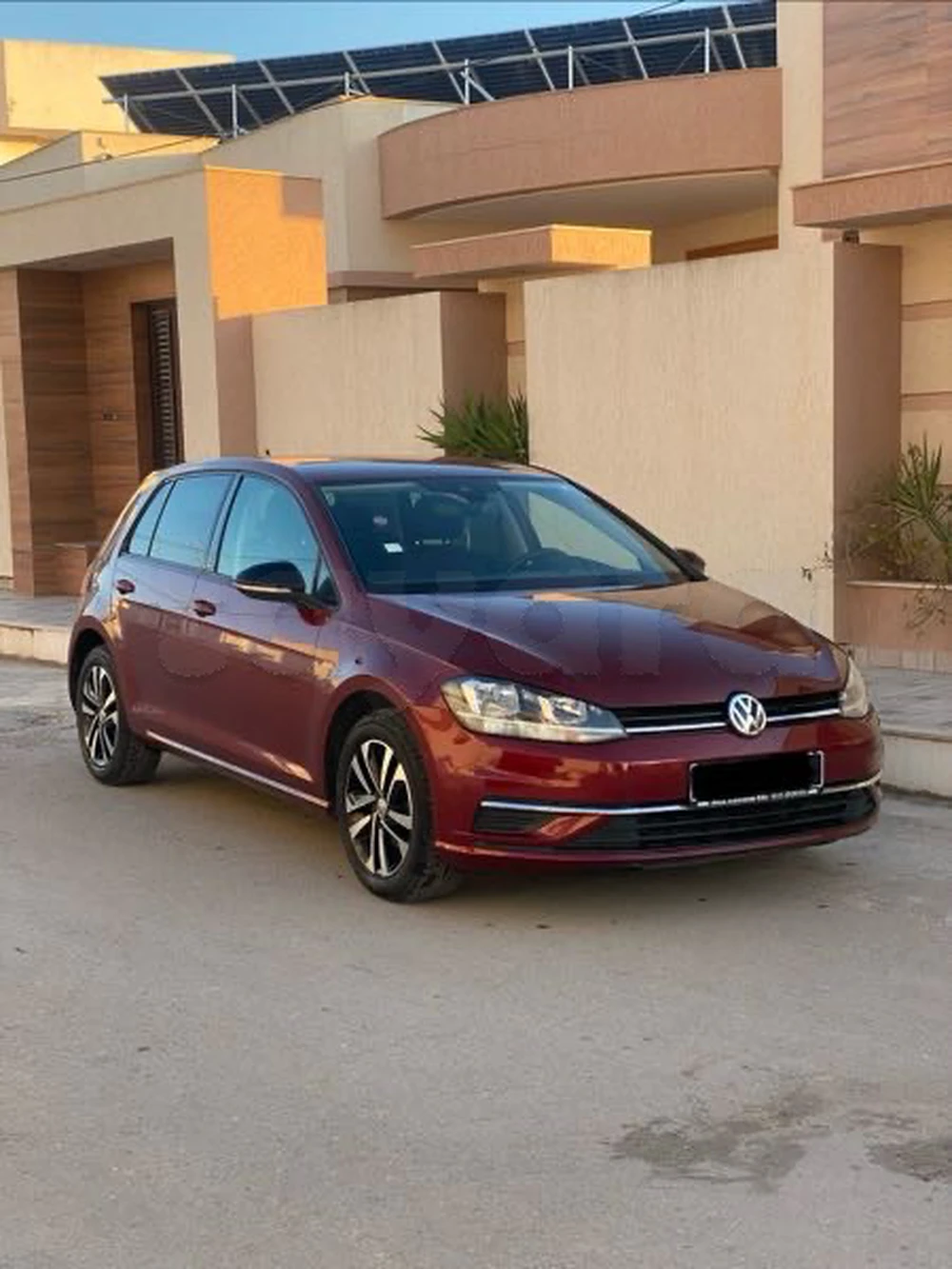 Carte voiture Volkswagen Golf