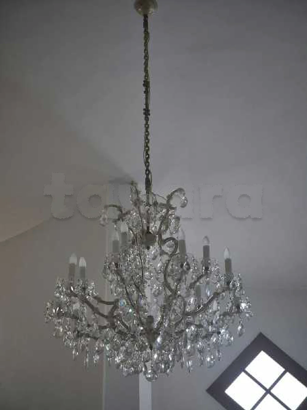 Lustre vintage en cristal
