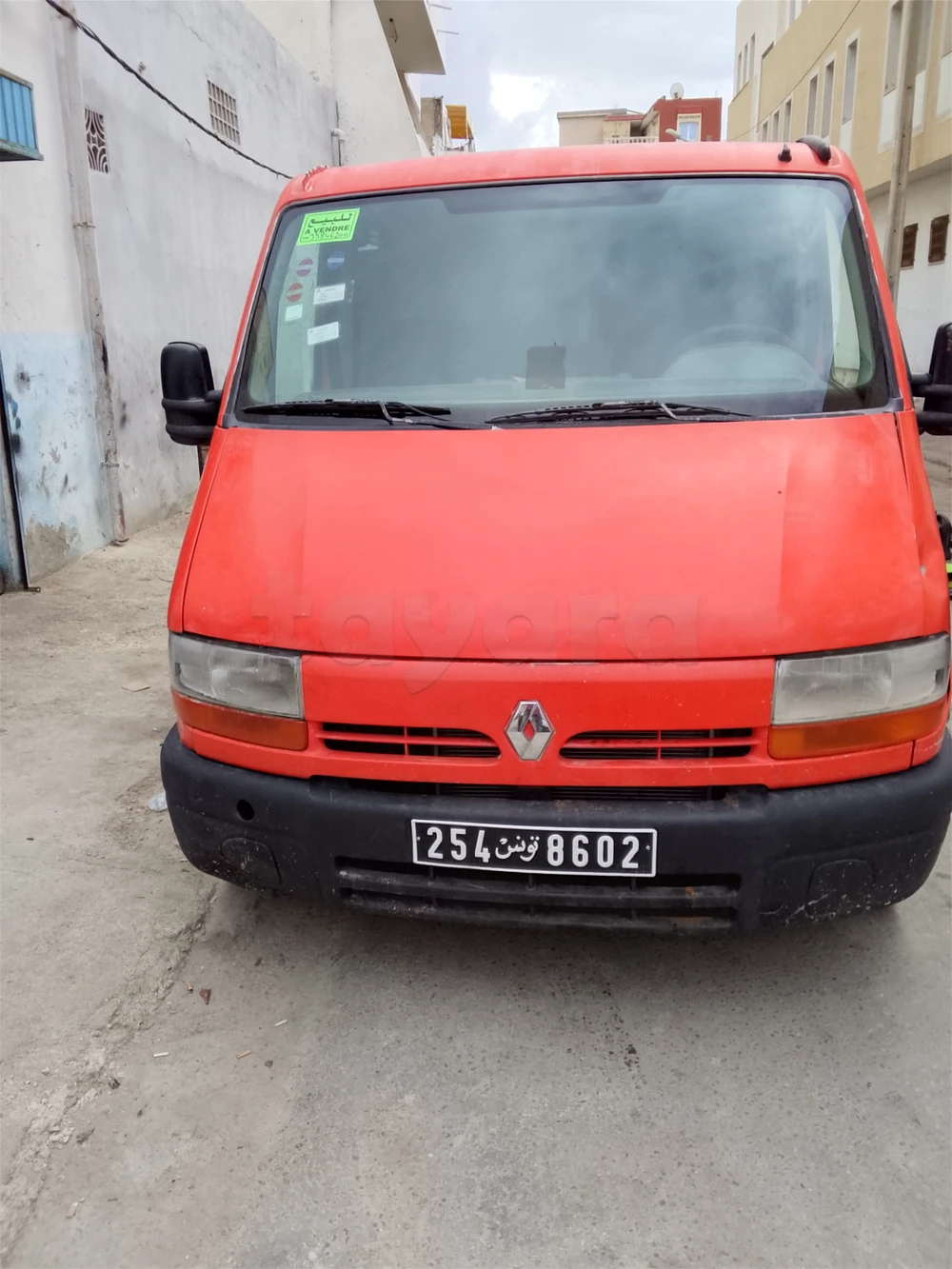 Carte voiture Renault Master