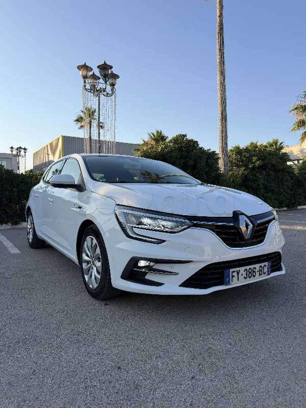 Carte voiture Renault Megane