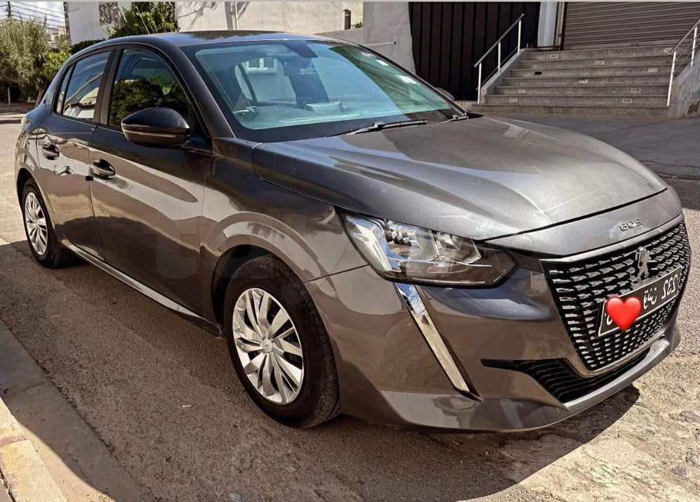 Carte voiture Peugeot 208