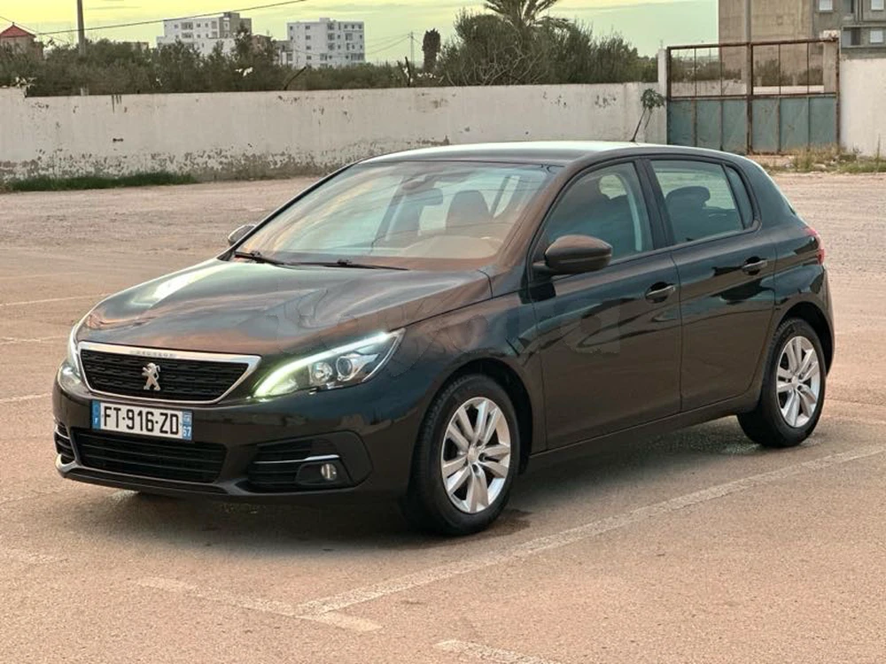 Carte voiture Peugeot 308