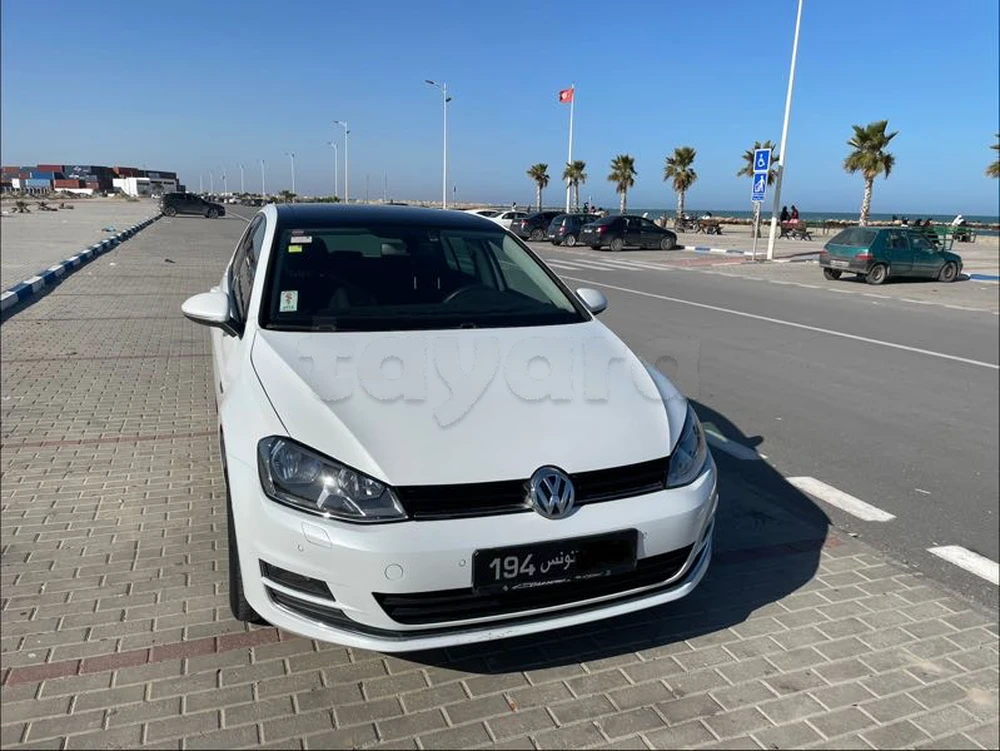 Carte voiture Volkswagen Golf