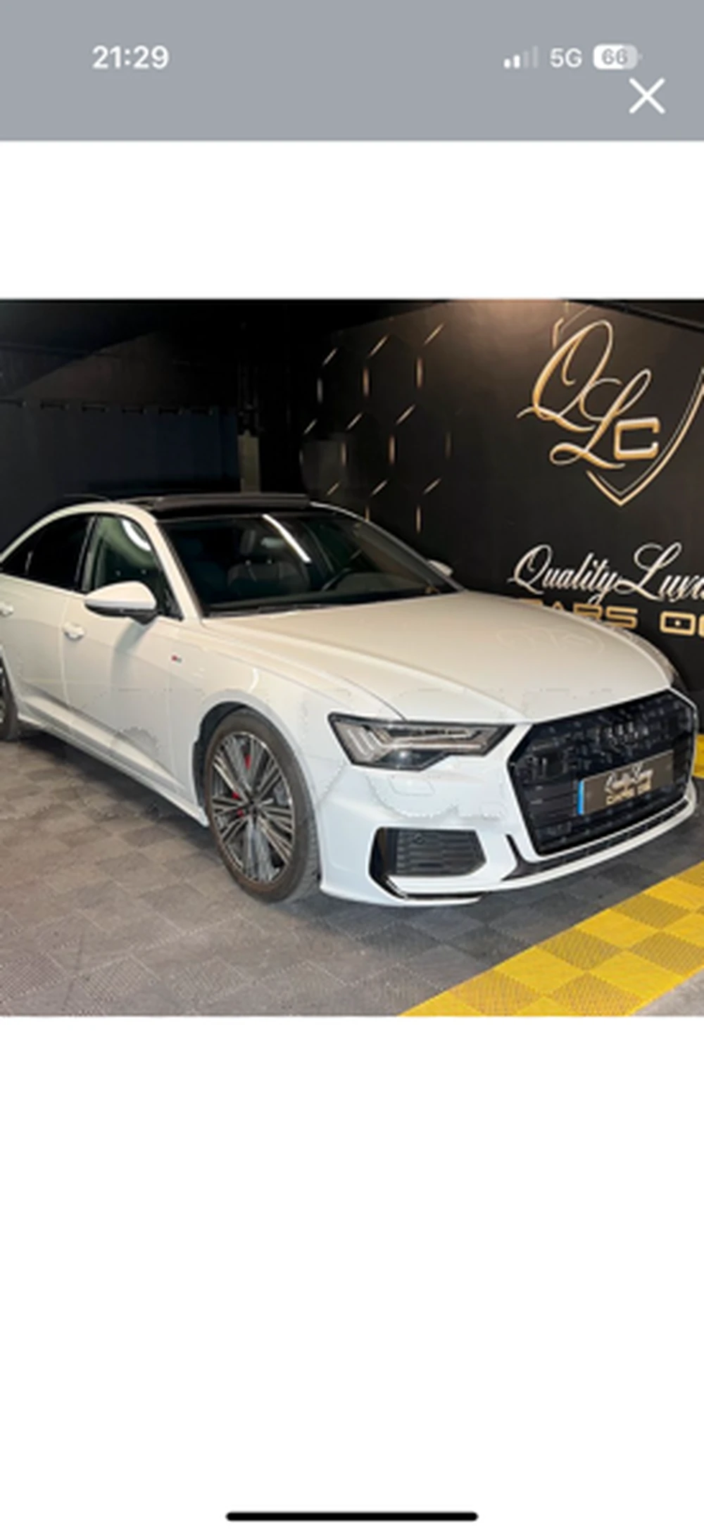 Carte voiture Audi A6