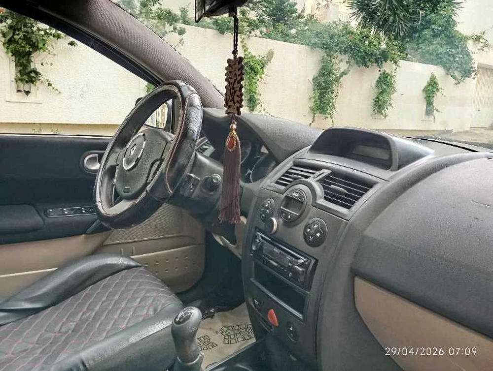 Carte voiture Renault Megane