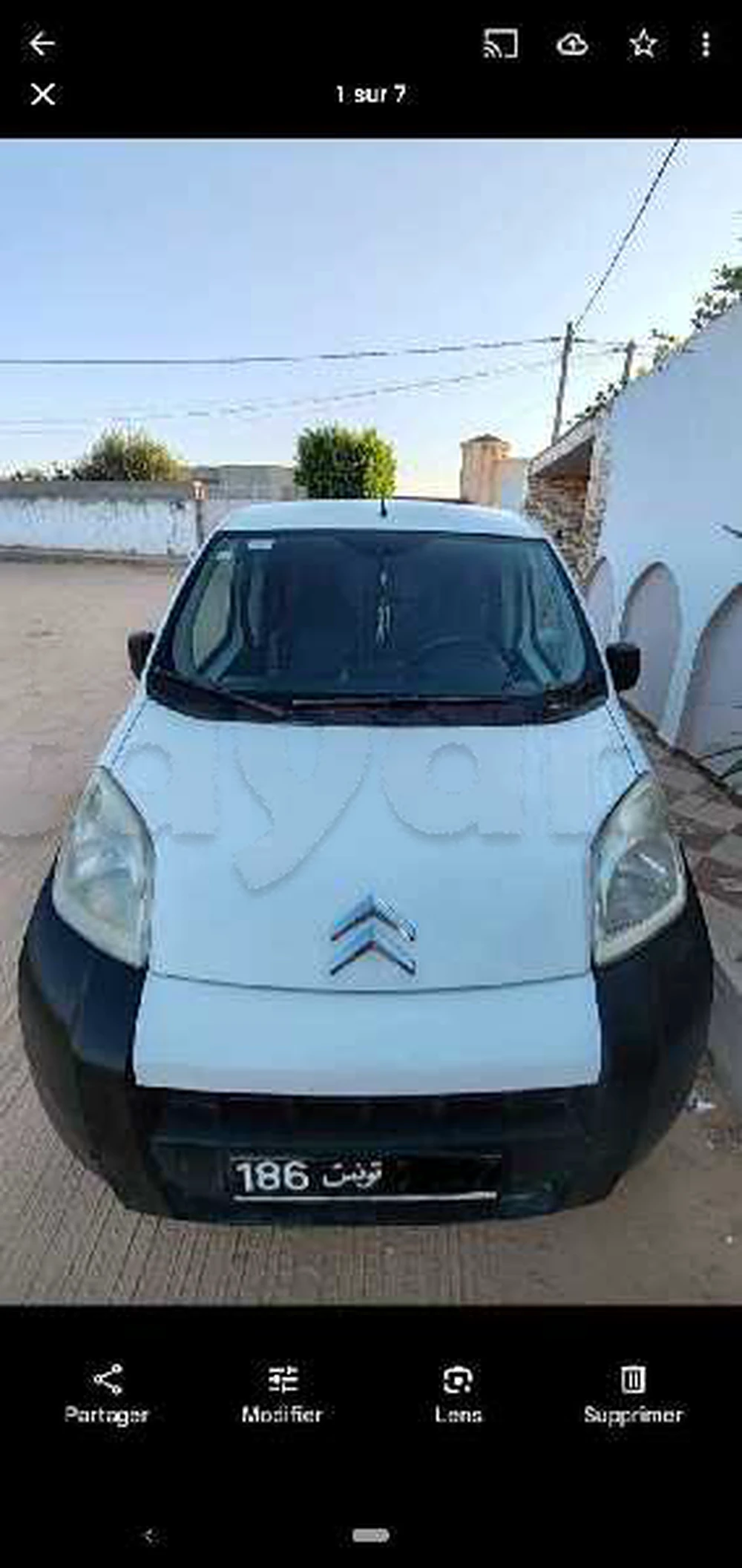 Carte voiture Citroen Nemo