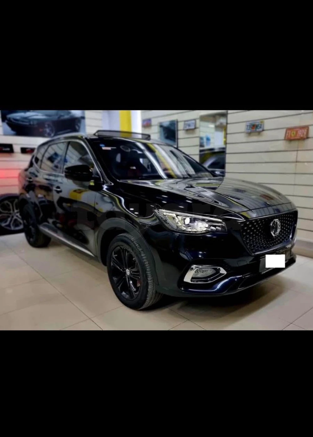 Carte voiture MG HS