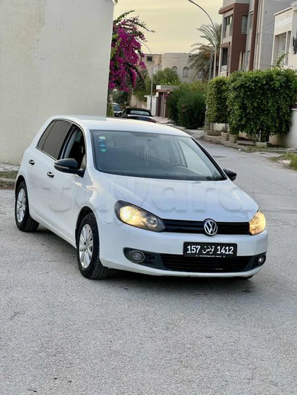 Carte voiture Volkswagen Golf 6