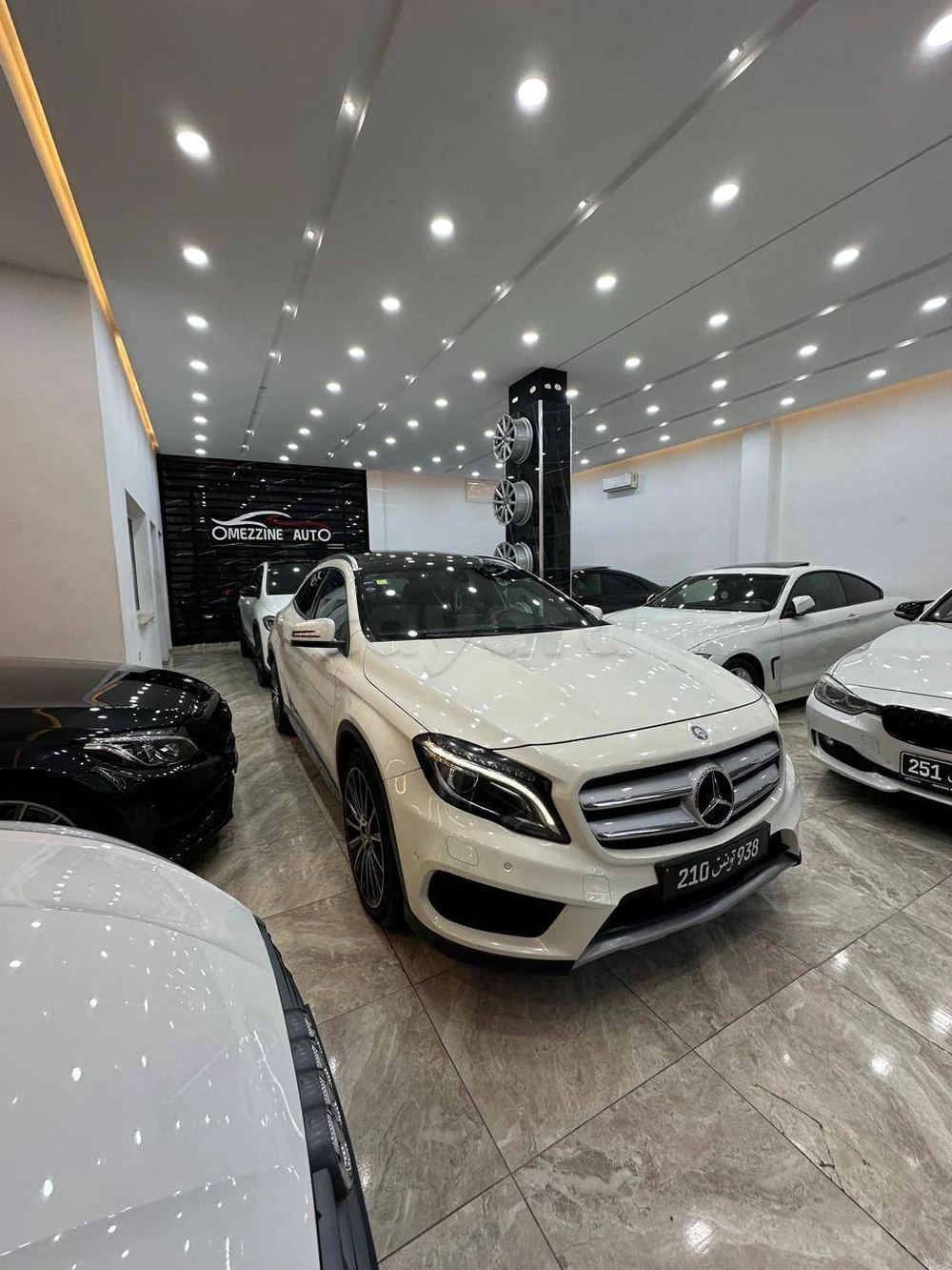 Carte voiture Mercedes-Benz Classe GLA