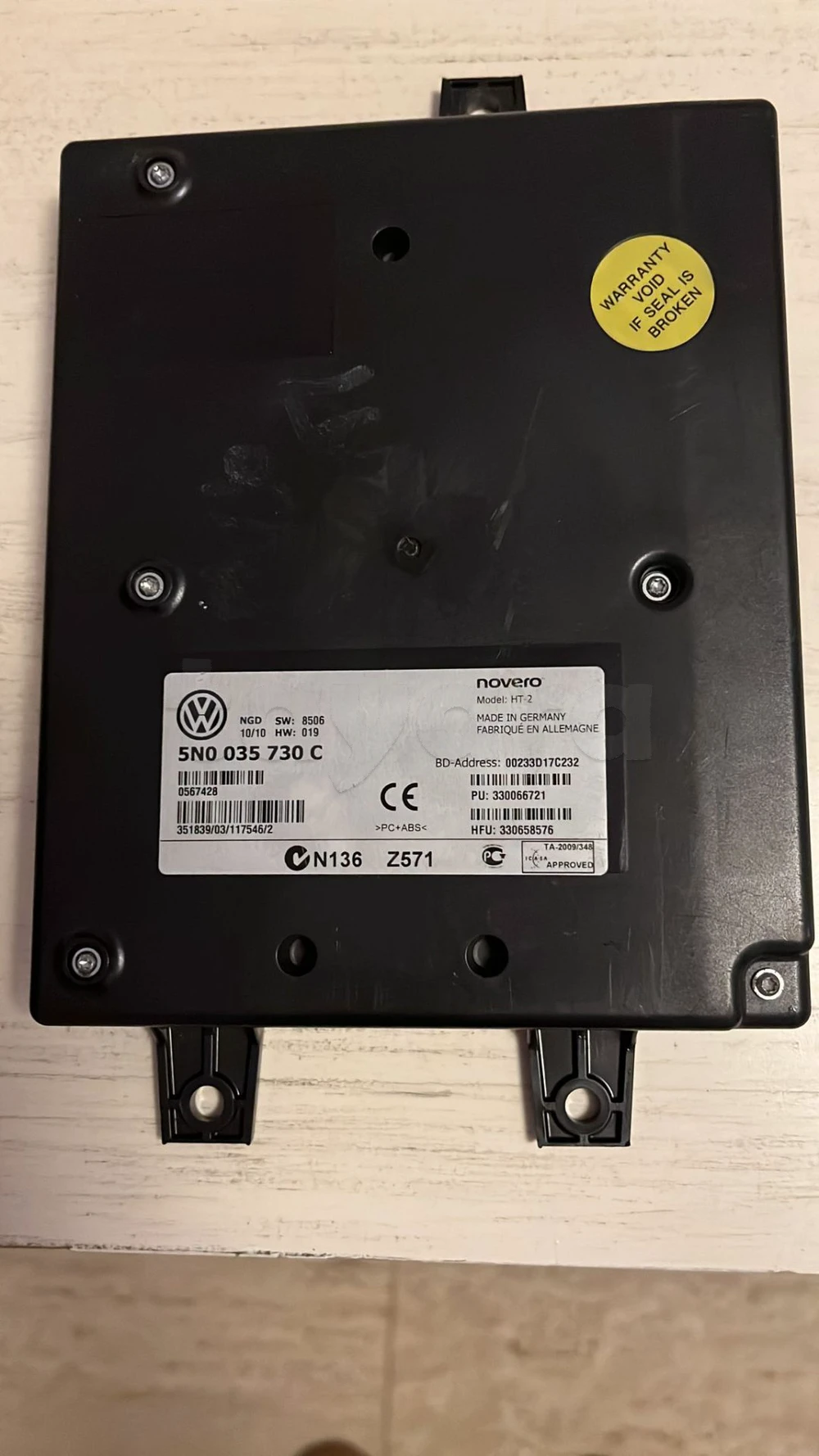 Module Bluetooth Volkswagen 5N0035730C – Passat CC