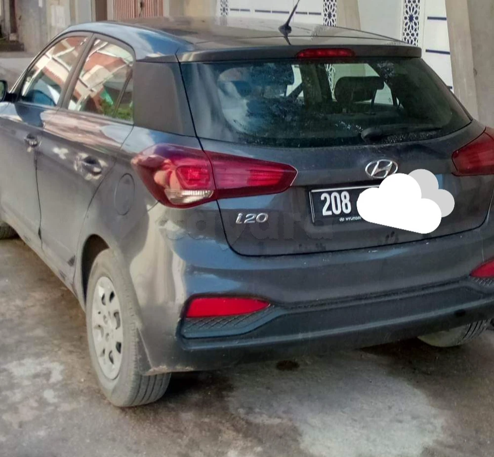 Carte voiture Hyundai i20