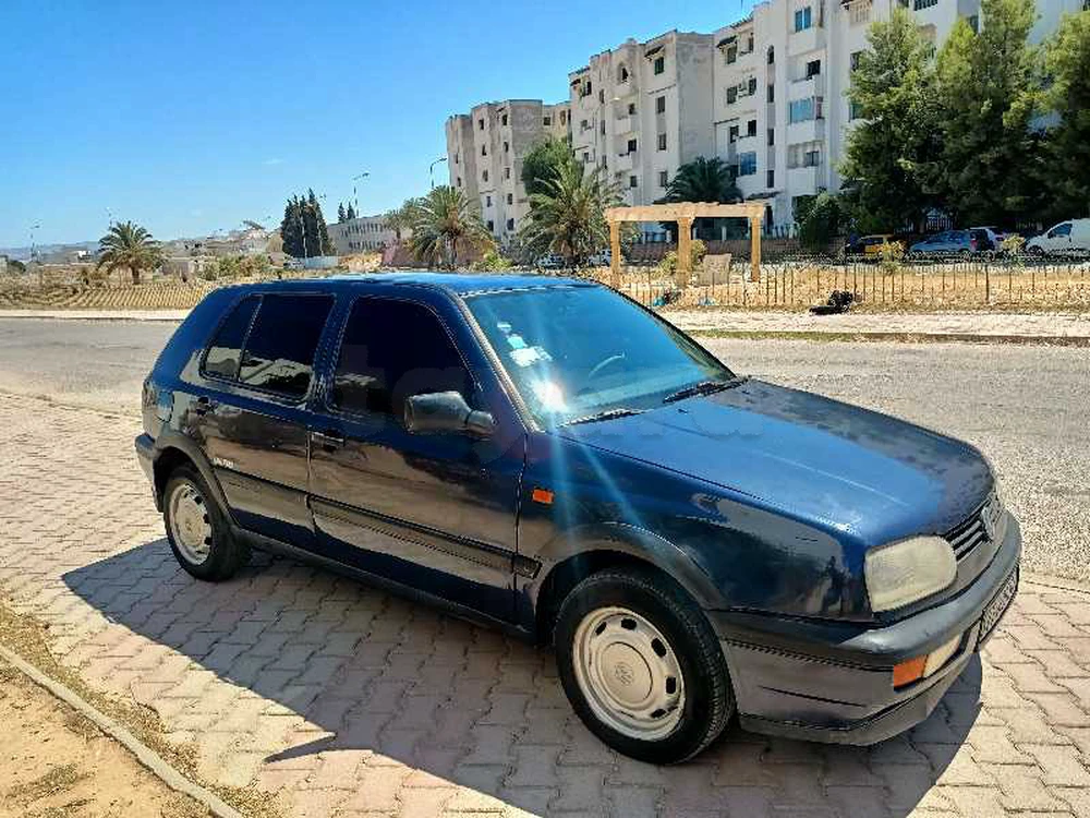 Carte voiture Volkswagen Golf 3