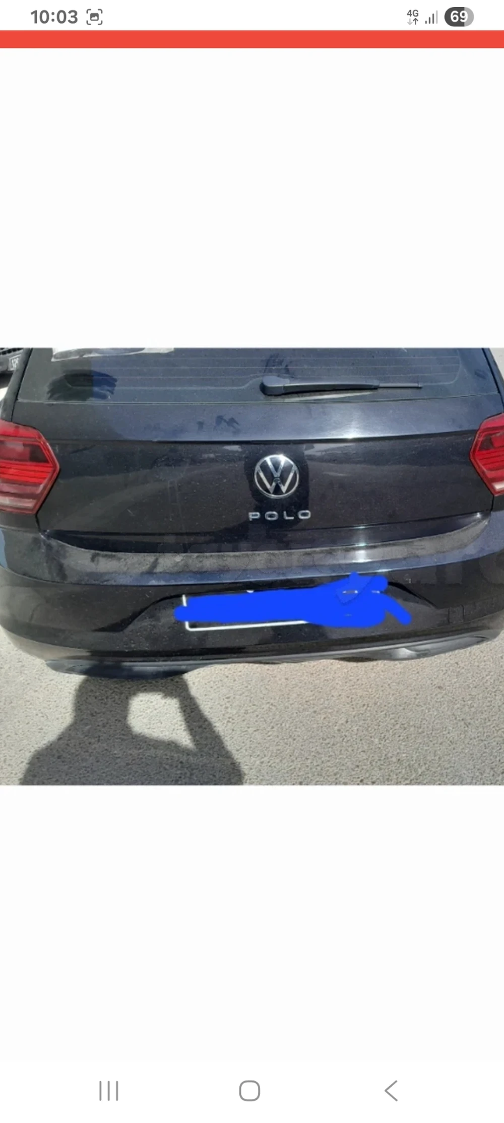 Carte voiture Volkswagen Polo