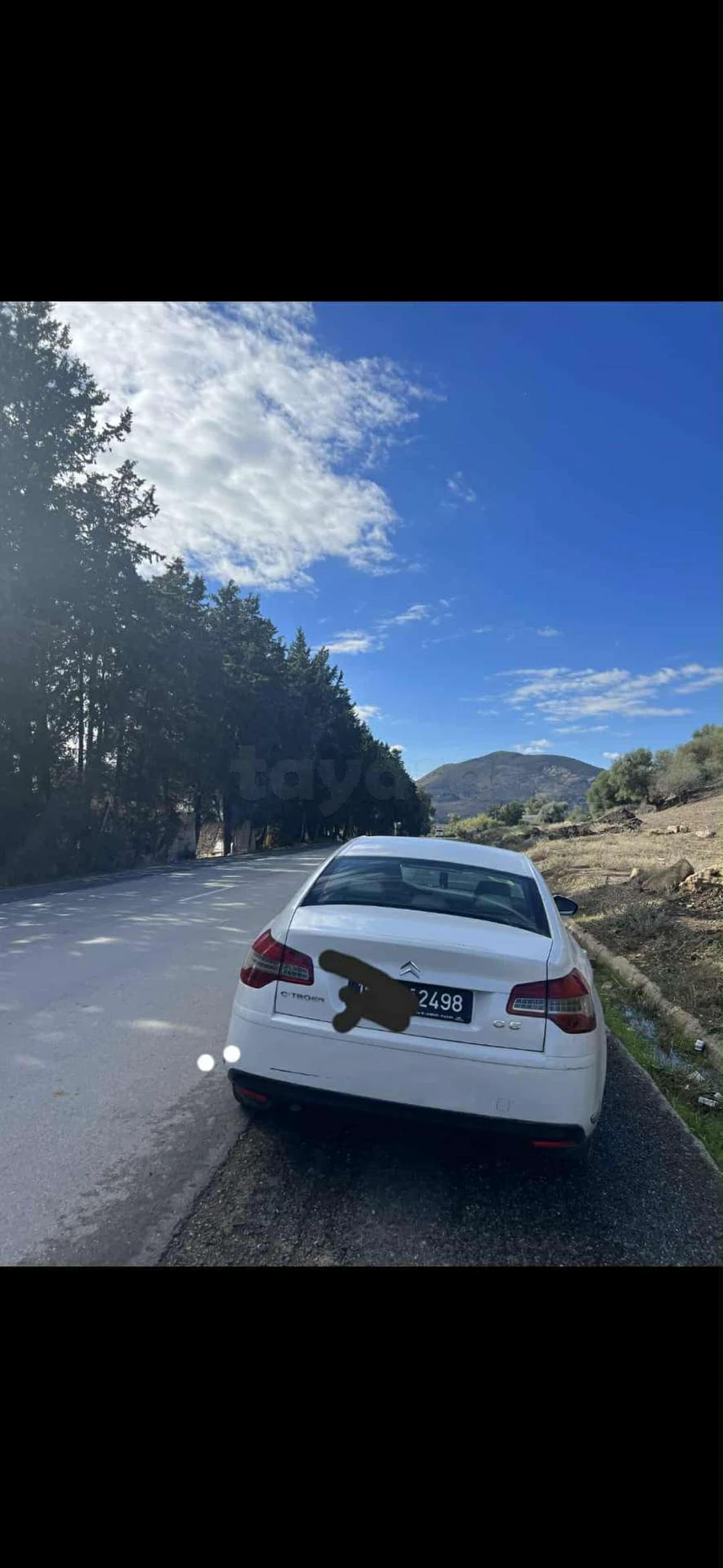 Carte voiture Citroen C5