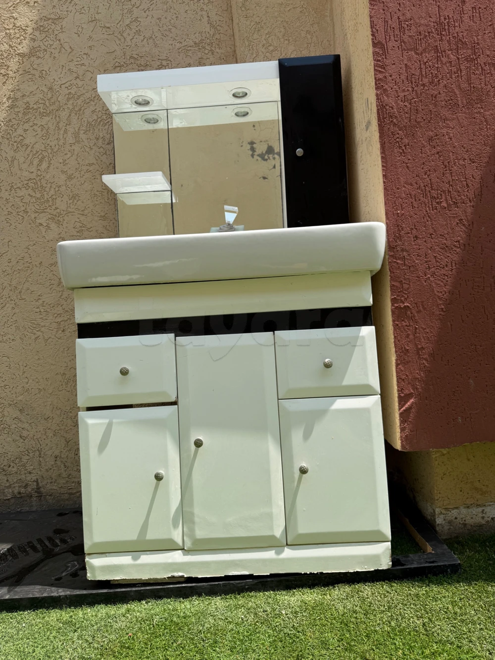 Vasque avec. Meuble