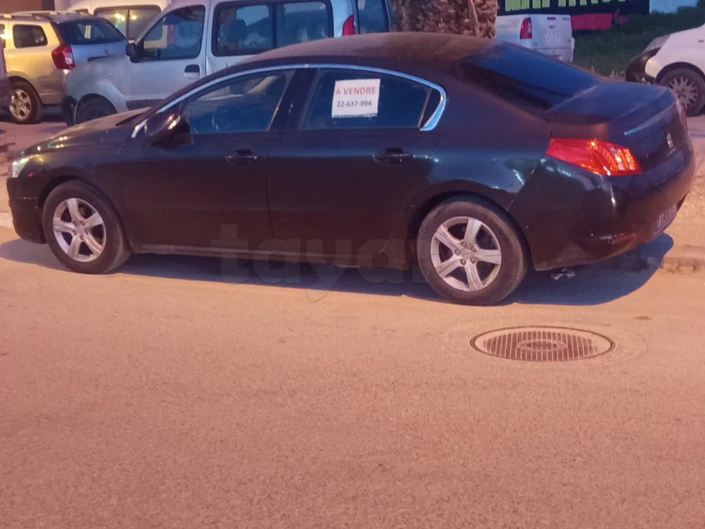 Carte voiture Peugeot 508