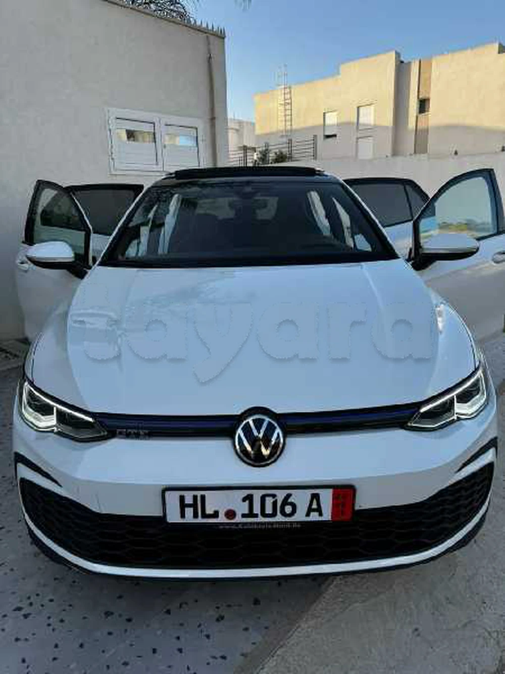 Carte voiture Volkswagen Golf
