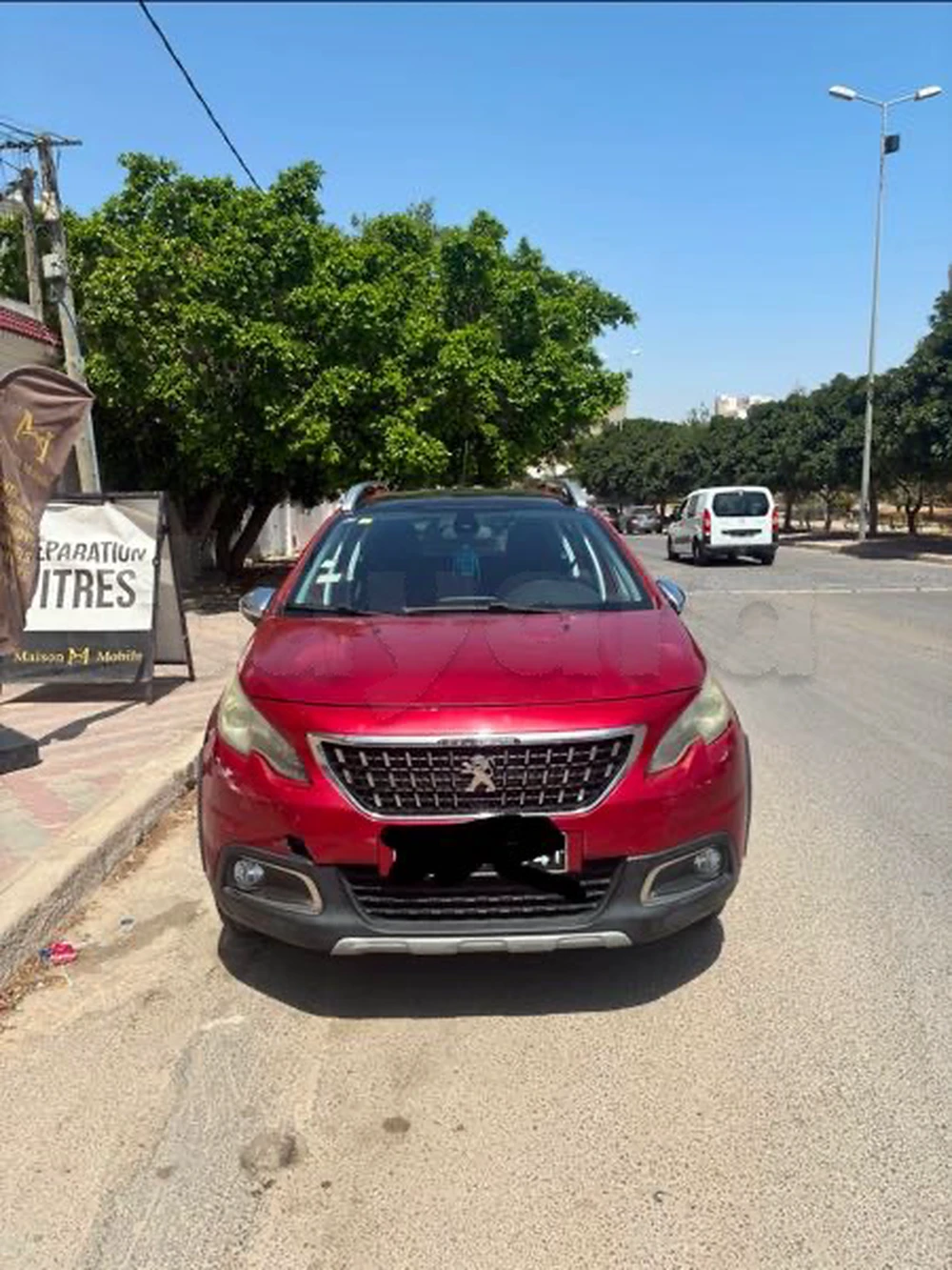 Carte voiture Peugeot 2008