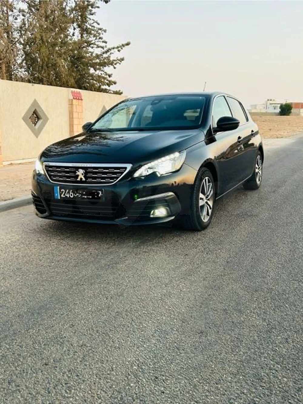 Carte voiture Peugeot 308