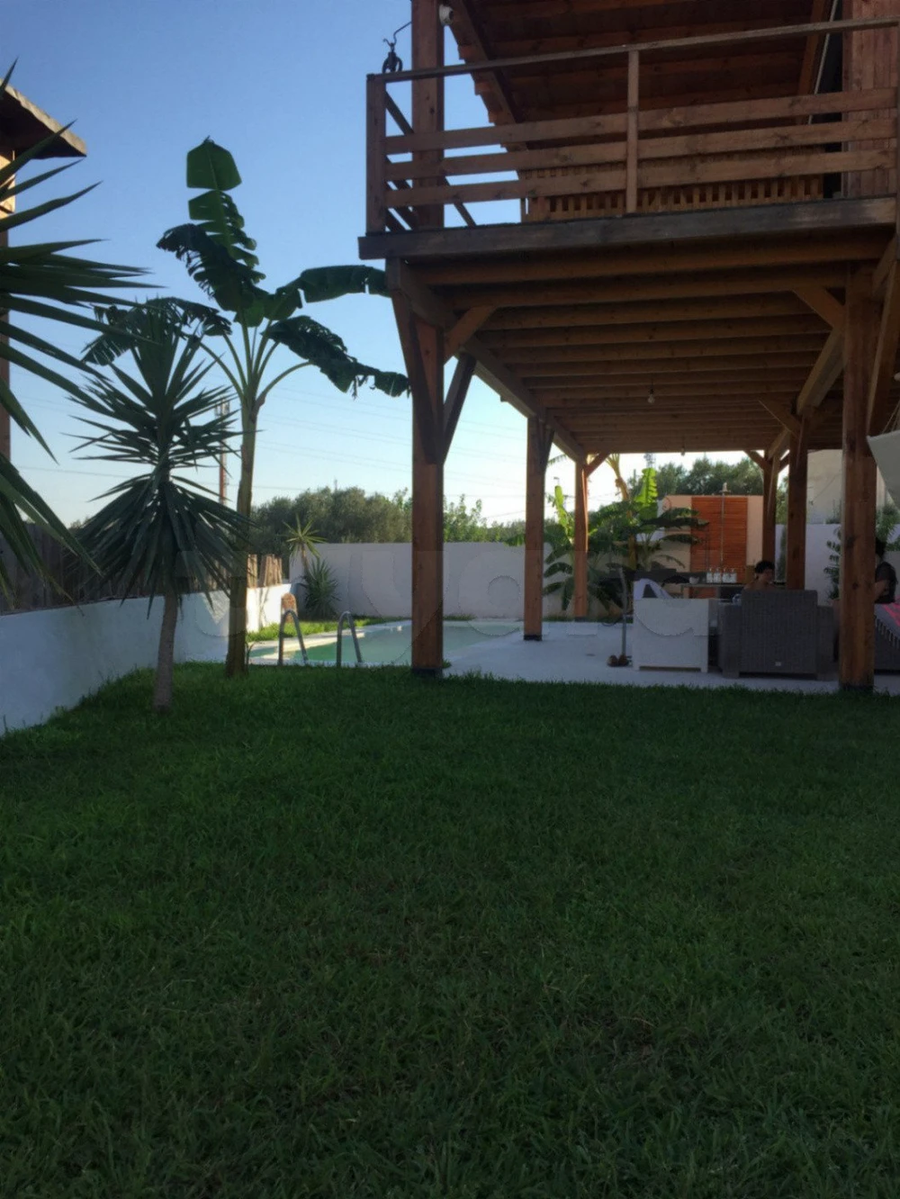 maison en bois sur pilotis à hammamet