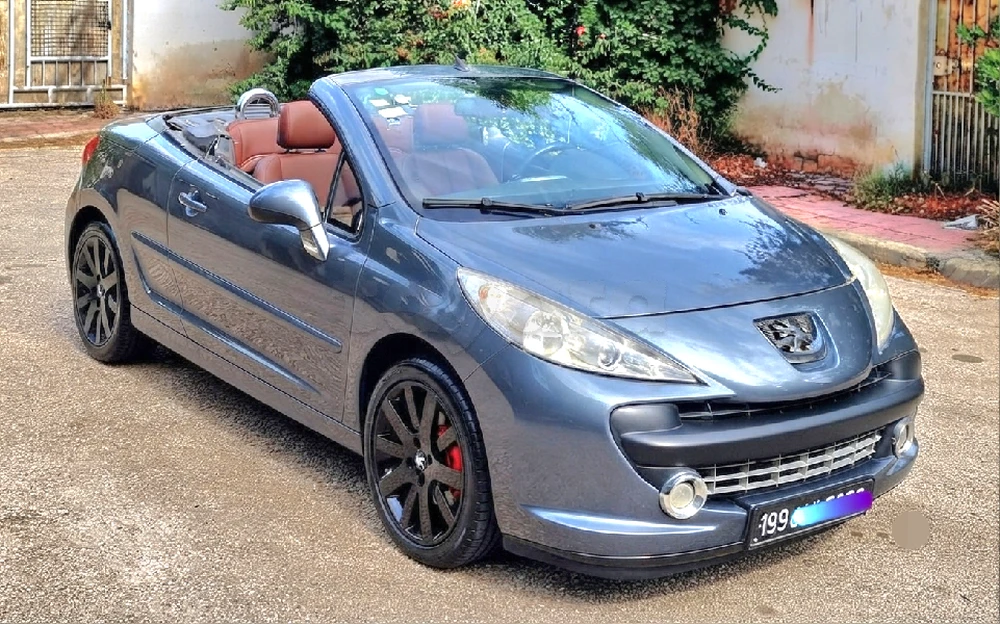 Carte voiture Peugeot 207 CC