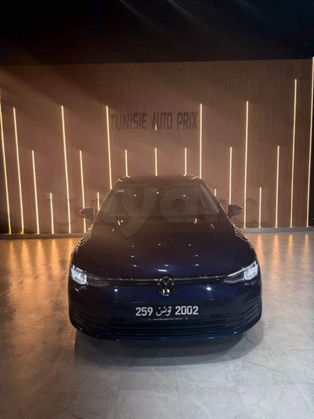 Carte voiture Volkswagen Golf 8