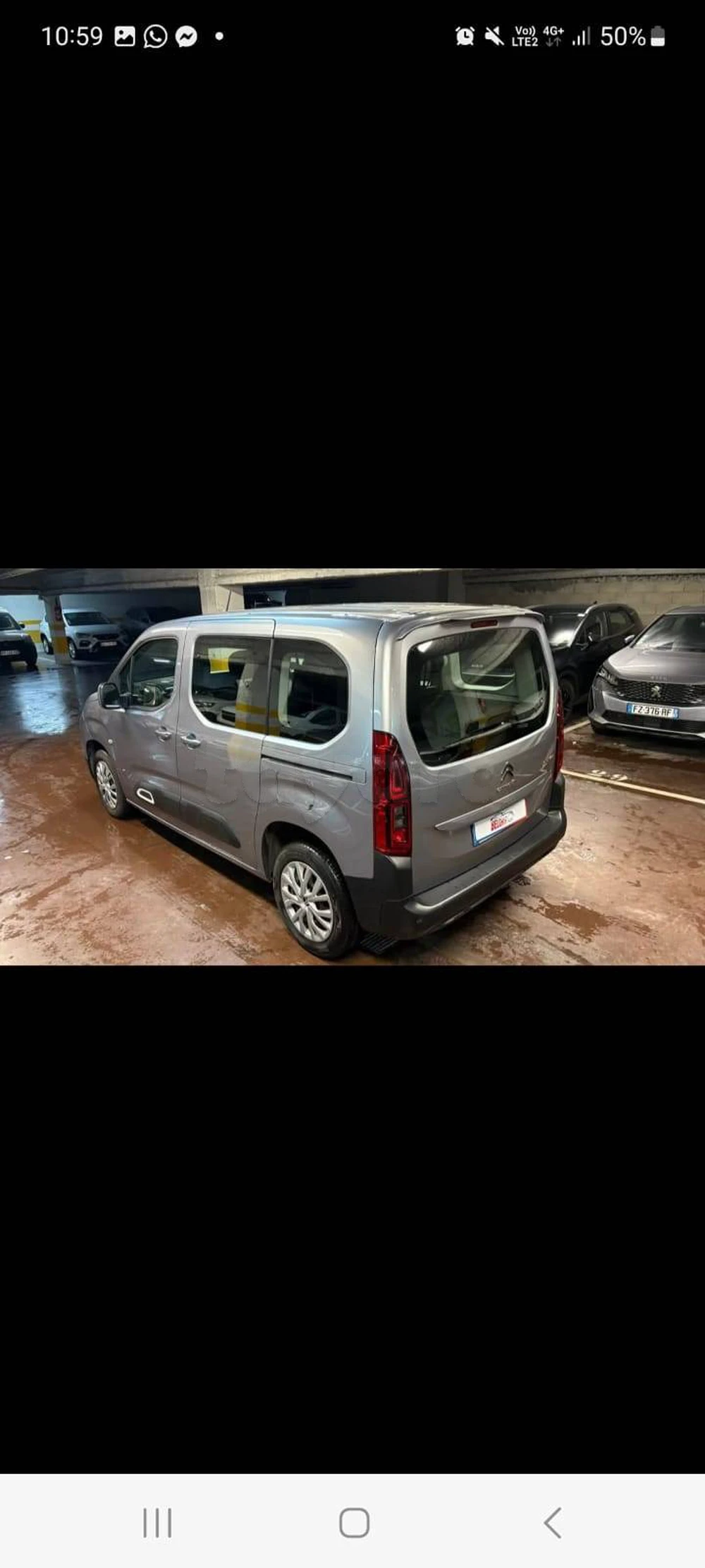 Carte voiture Citroen Berlingo