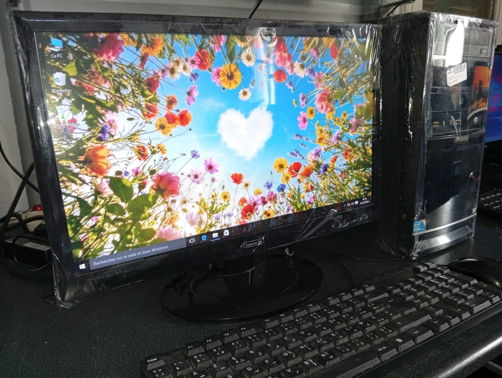 🔥 Ordinateur de Bureau Complet Performant – Intel Core i3 /RAM : 4 G