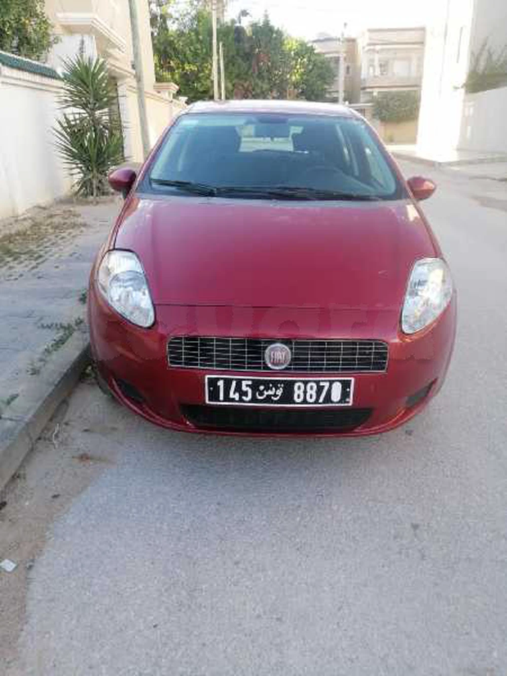 Carte voiture Fiat Grande Punto