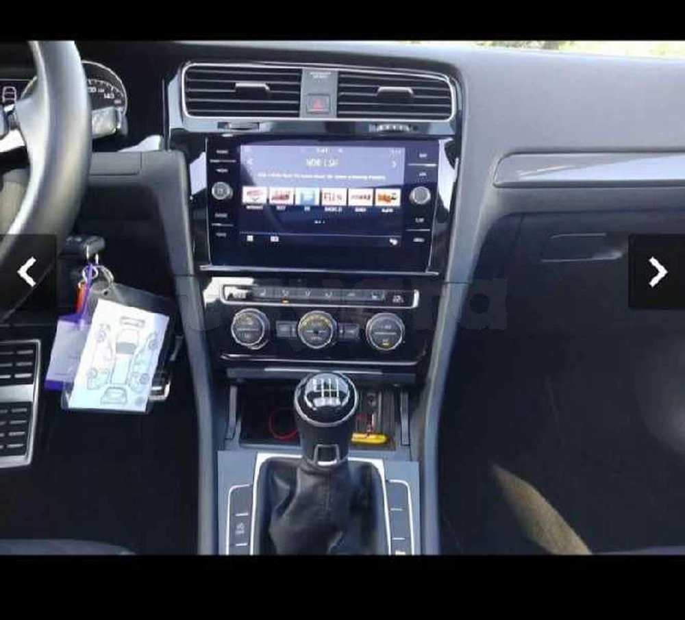 Carte voiture Volkswagen Golf 7