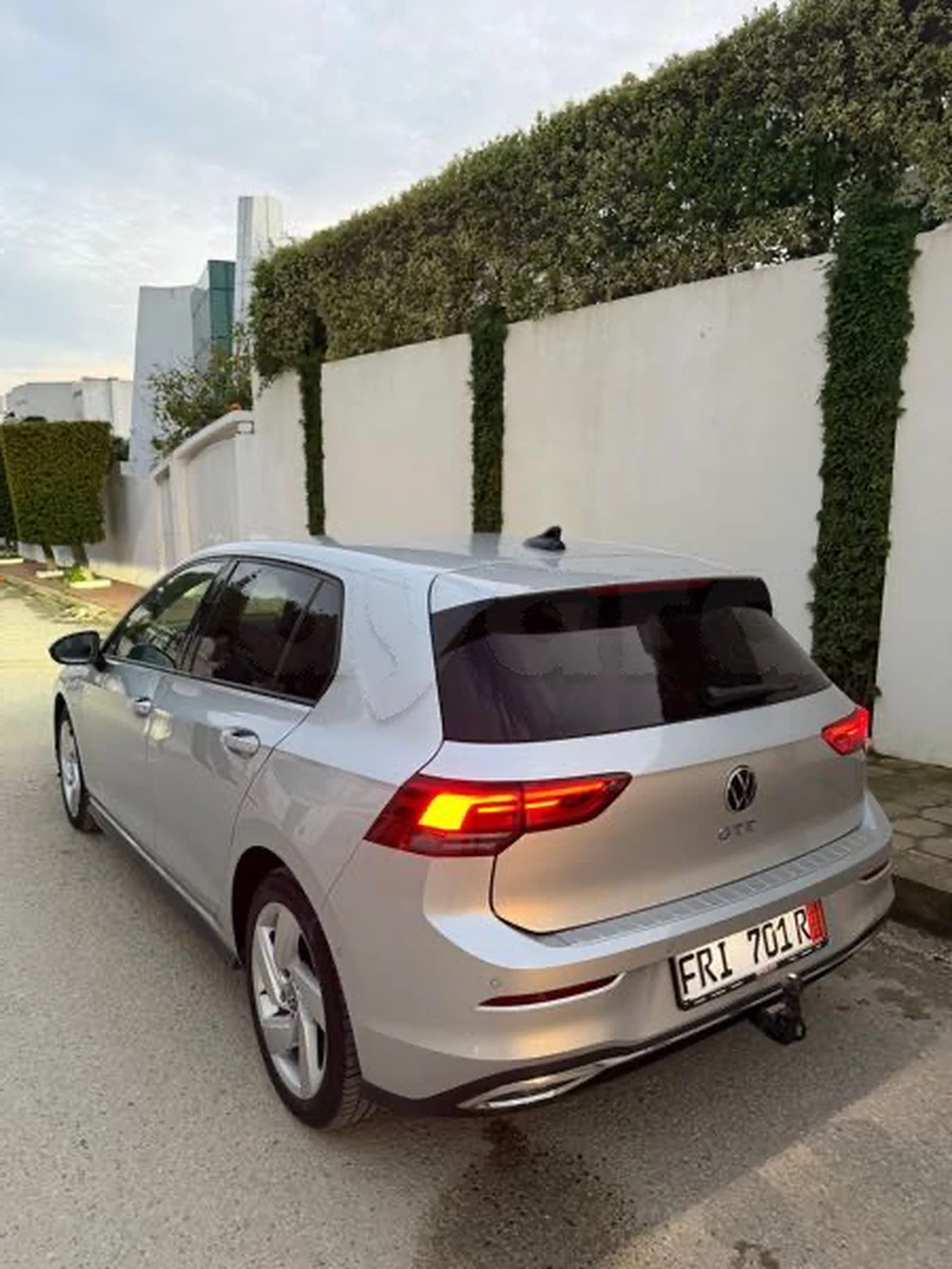 Carte voiture Volkswagen Golf 8