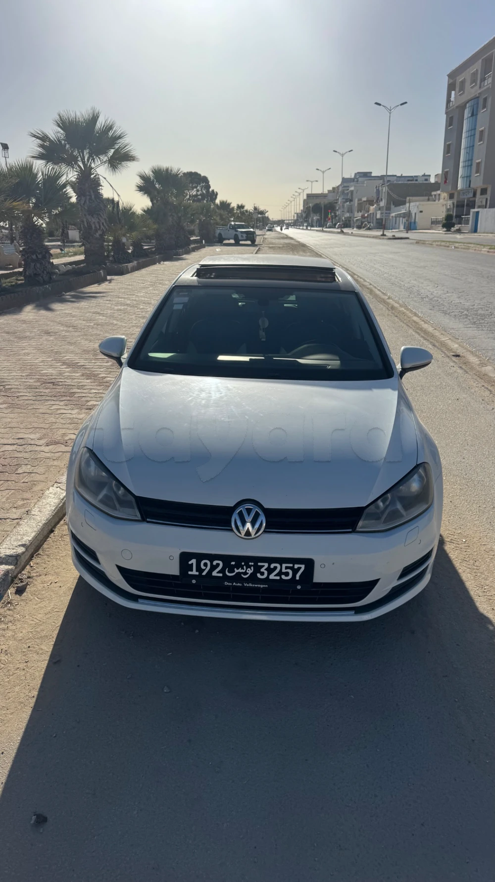 Carte voiture Volkswagen Golf 7