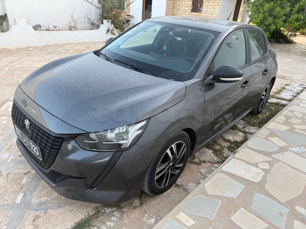 Carte voiture Peugeot 208