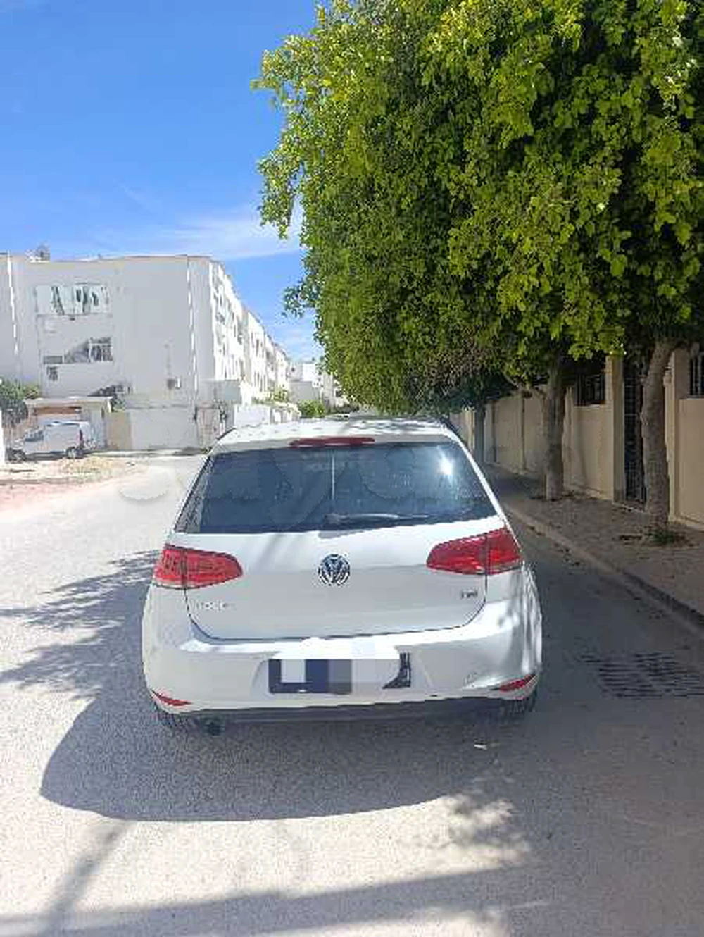 Carte voiture Volkswagen Golf 7