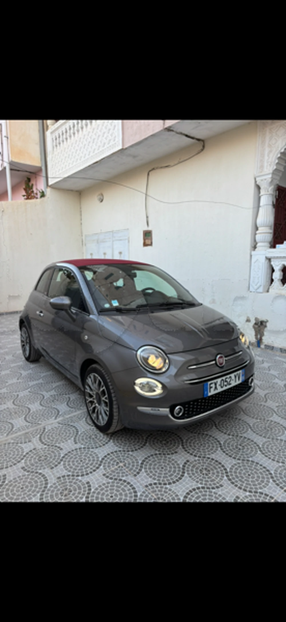Carte voiture Fiat 500C