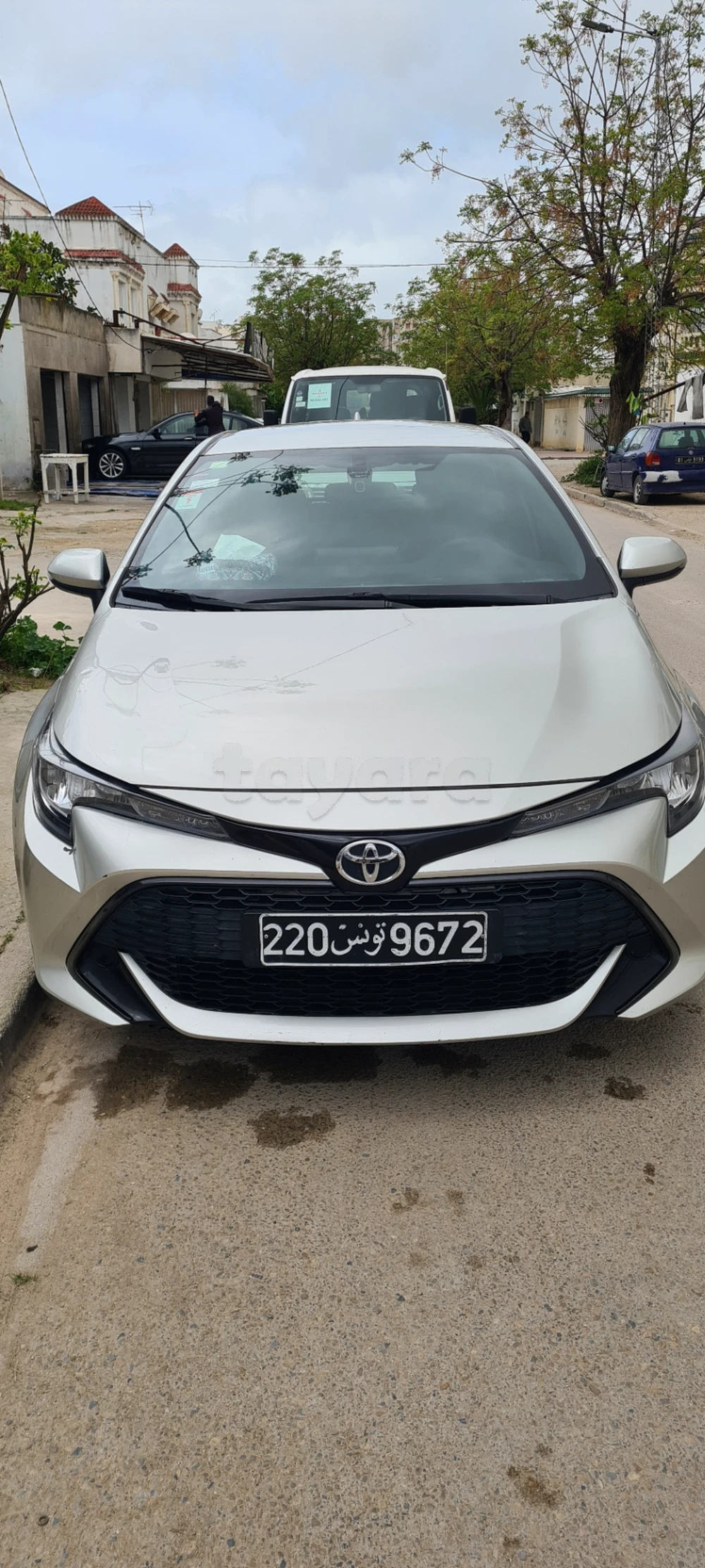 Carte voiture Toyota Corolla