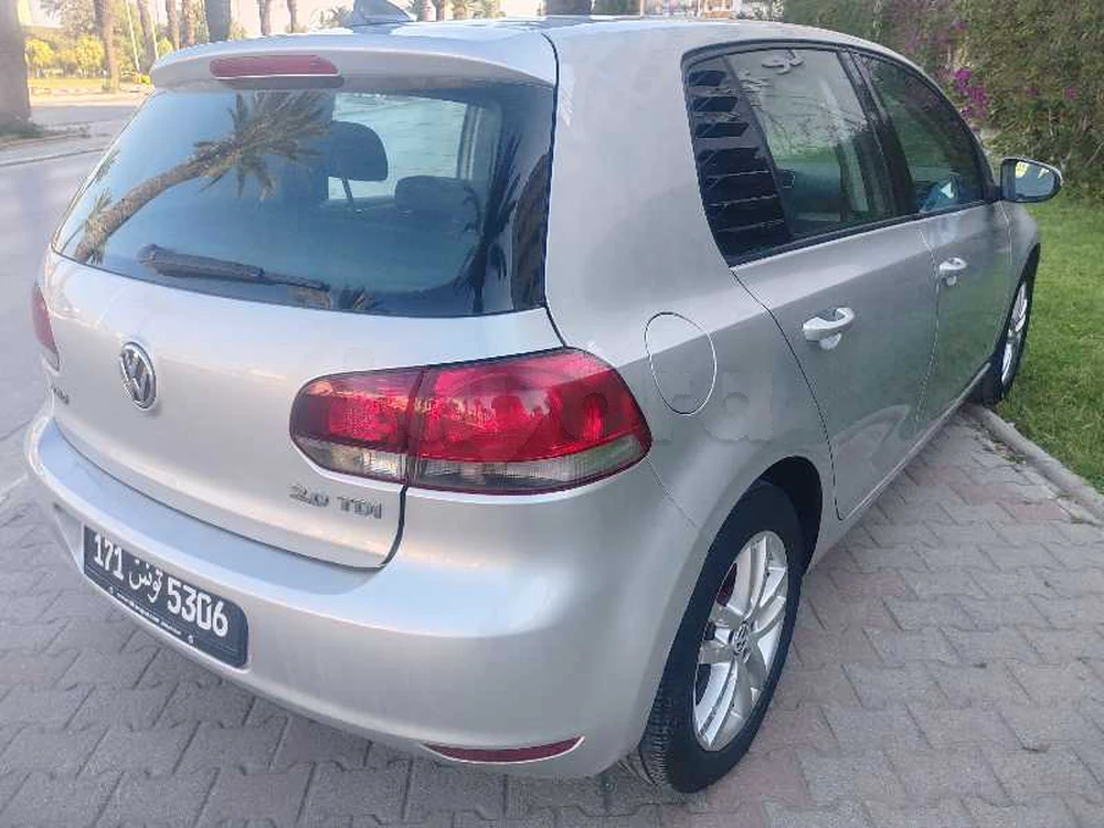 Carte voiture Volkswagen Golf 6