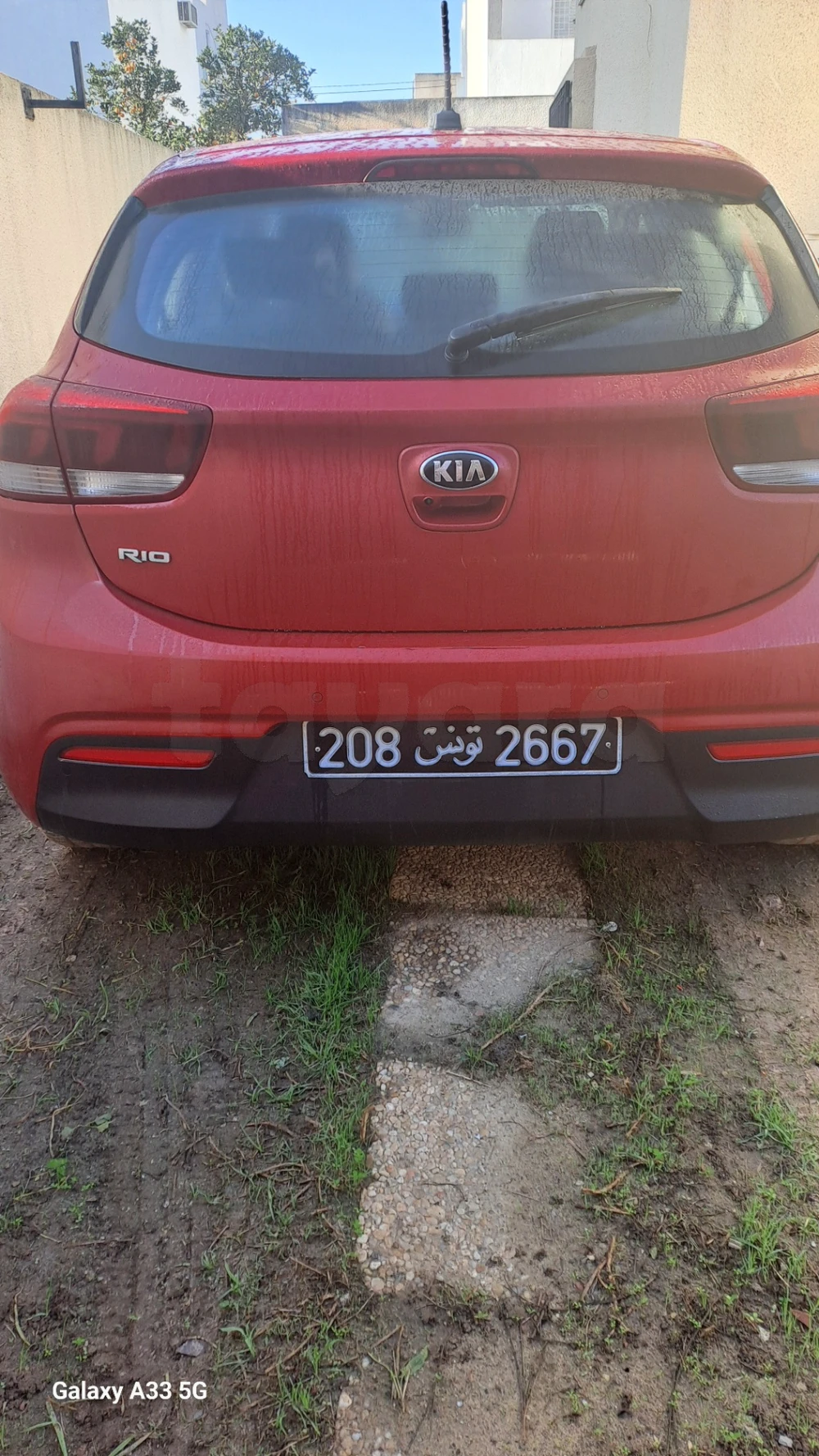 Carte voiture Kia Rio