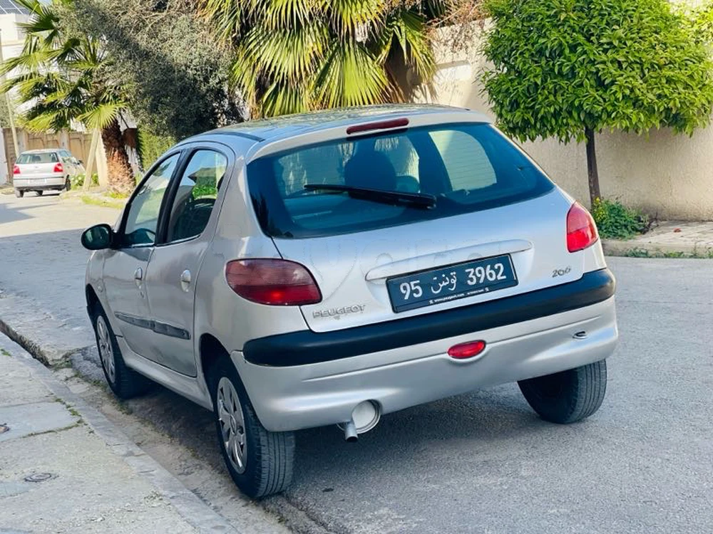 Carte voiture Peugeot 206