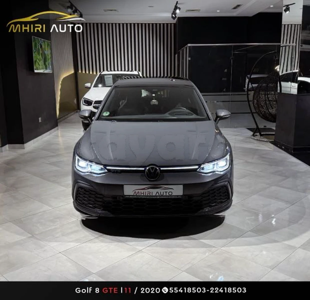 Carte voiture Volkswagen Golf 8