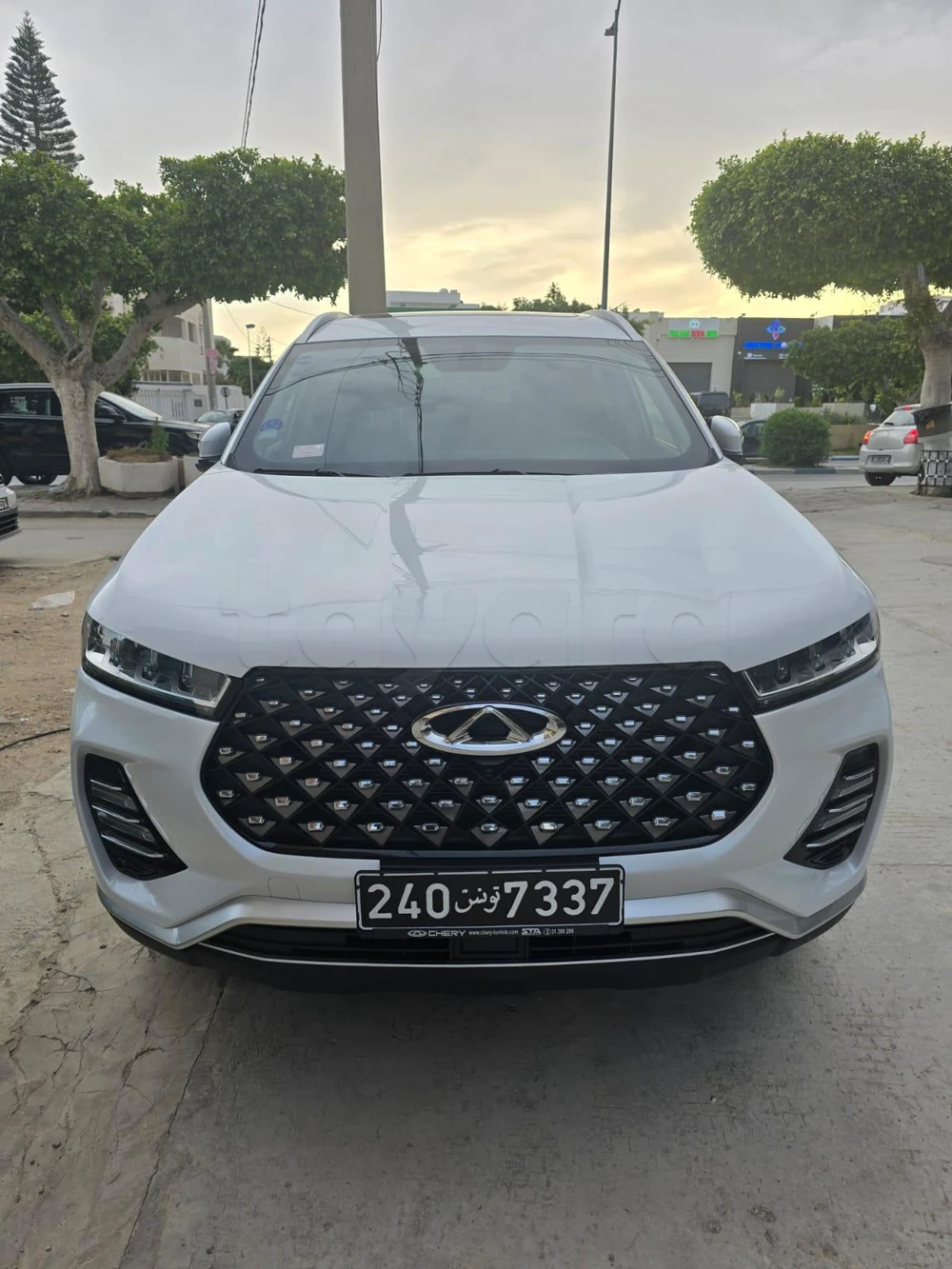 Carte voiture Chery Tiggo