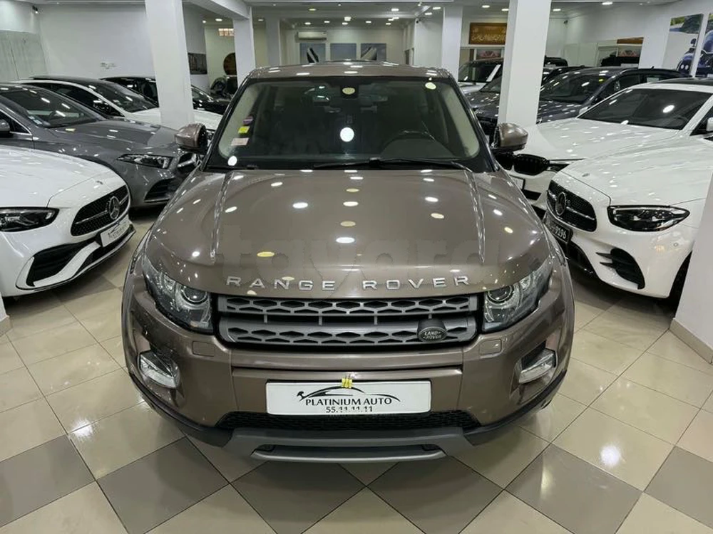 Carte voiture Land Rover Range Rover Evoque